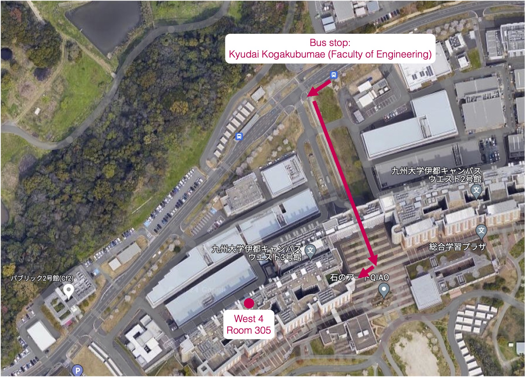 Lab Access Map